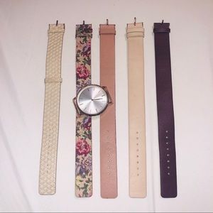 Women’s watch w/ 5 bands